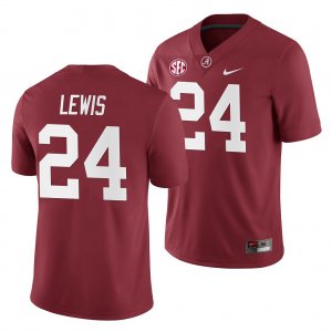 Men's Alabama Crimson Tide #24 Terrell Lewis Crimson 2019 NCAA Home Game College Football Jersey 2403JUON7